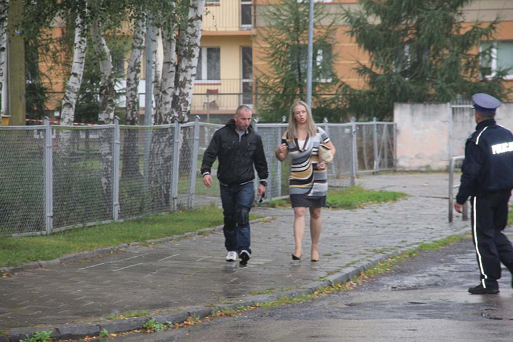 Granat w pobliżu szkoły! Uczniowie ewakuowani