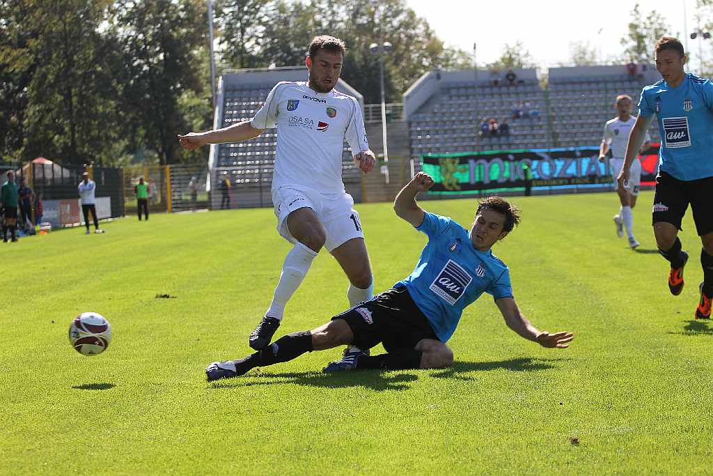Miedź lepsza od Sandecji