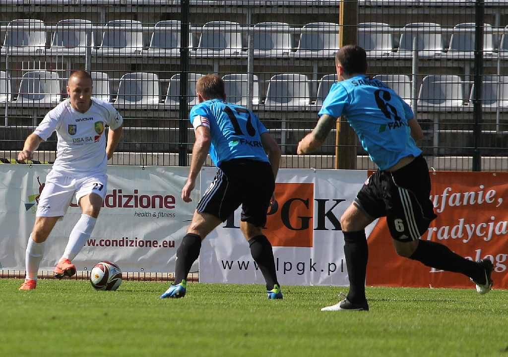 Miedź lepsza od Sandecji