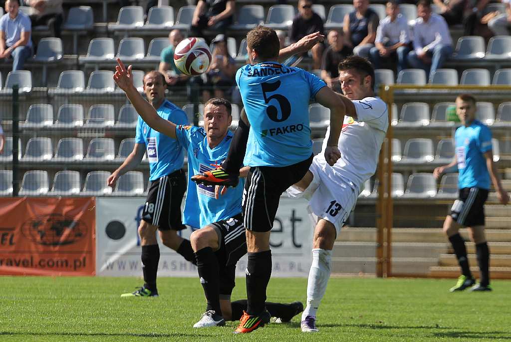 Miedź lepsza od Sandecji