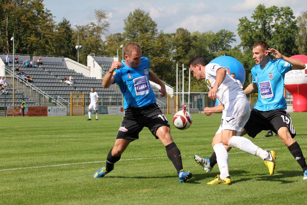 Miedź lepsza od Sandecji