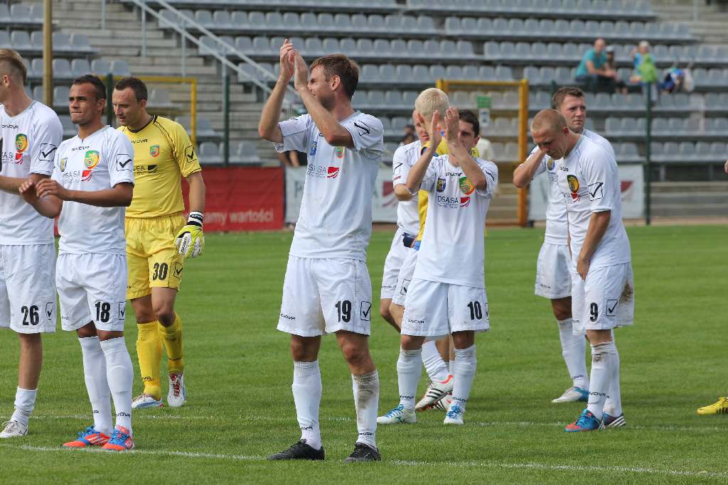 Miedź lepsza od Sandecji