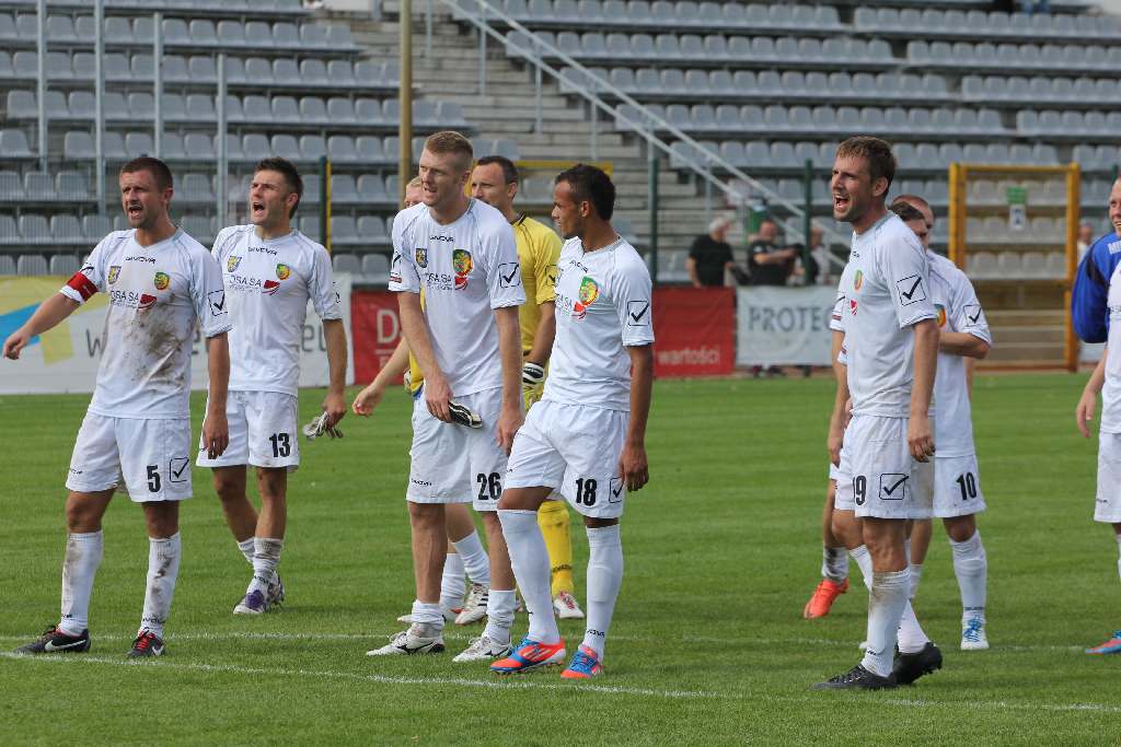 Miedź lepsza od Sandecji