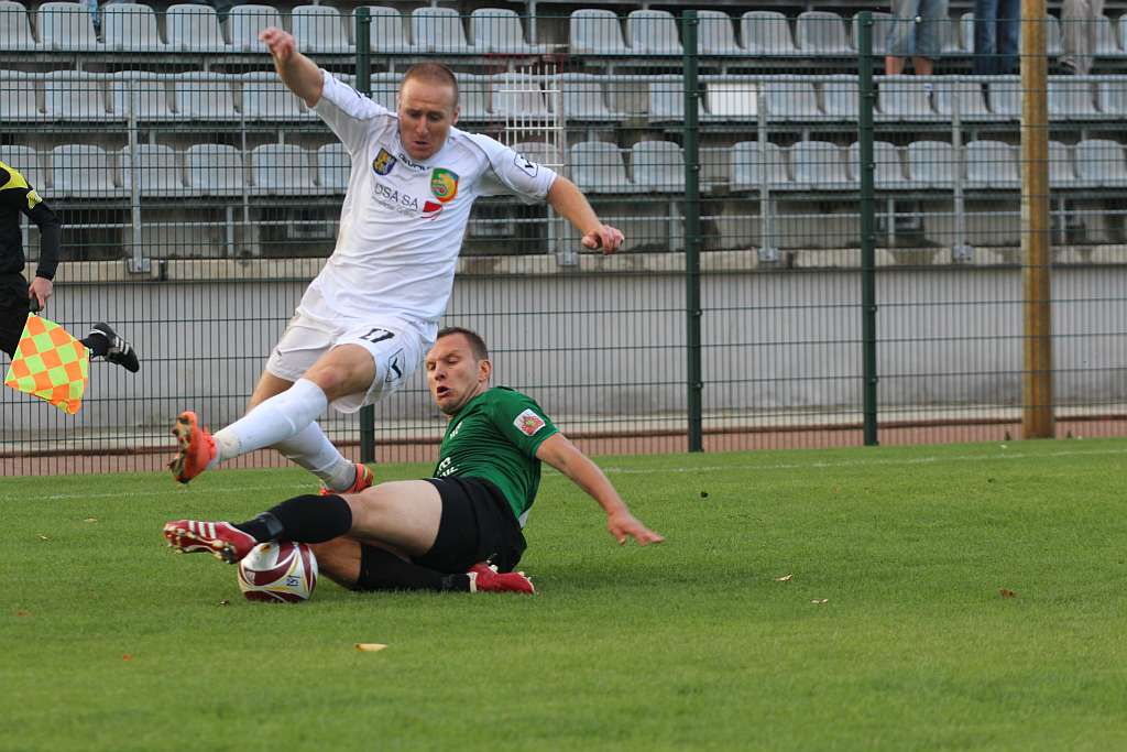 Miedź pokazała dwa oblicza i wygrała z Olimpią