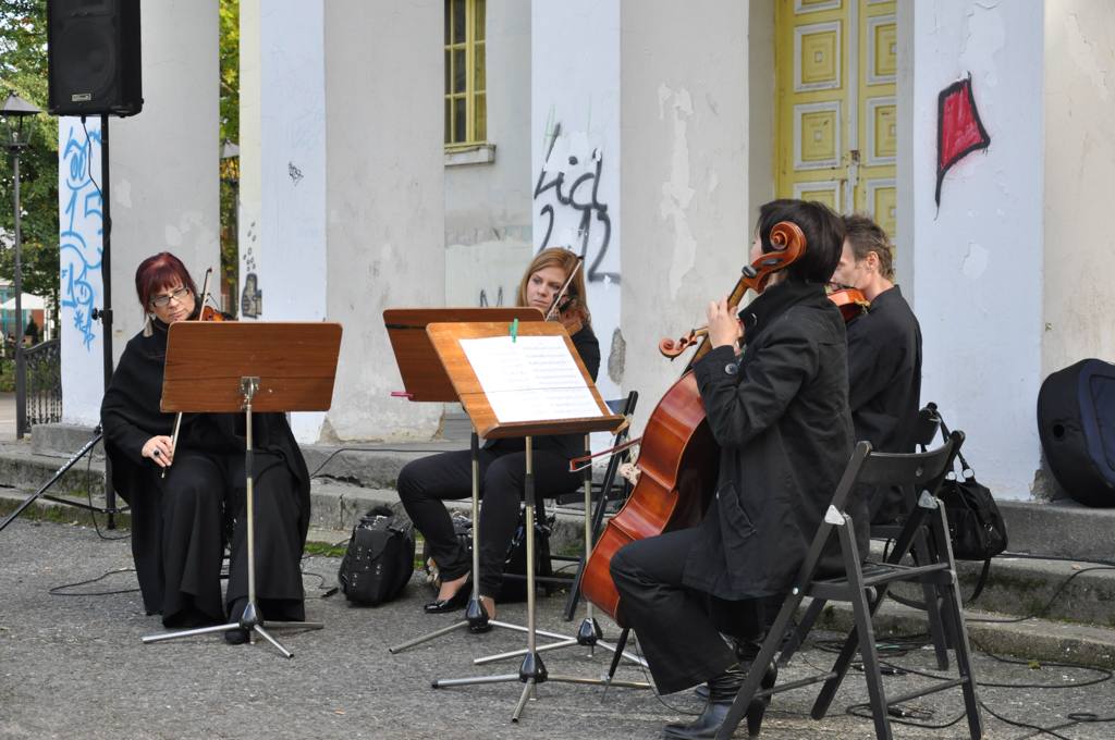 Wrzesień w parku. Koncert kwartetu smyczkowego