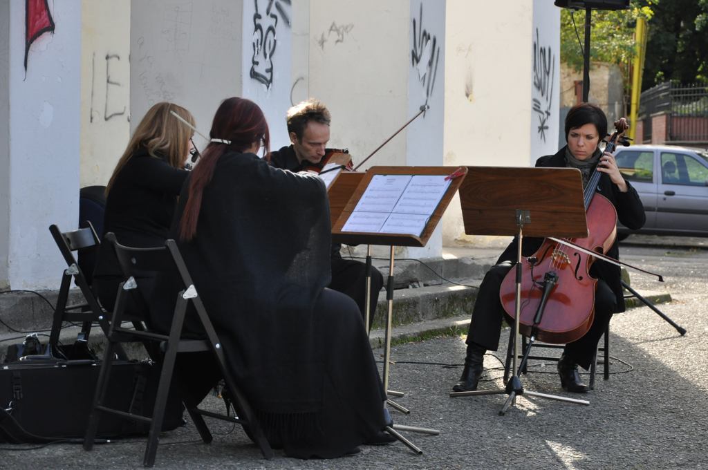 Wrzesień w parku. Koncert kwartetu smyczkowego