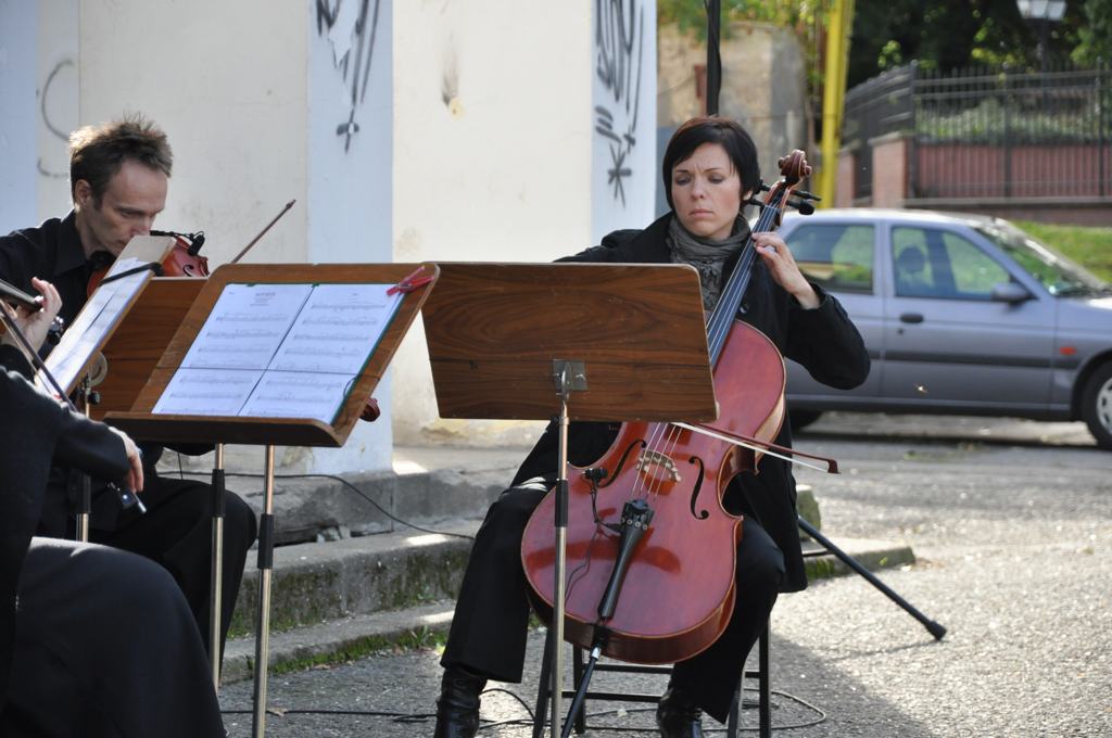 Wrzesień w parku. Koncert kwartetu smyczkowego