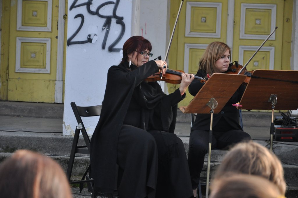 Wrzesień w parku. Koncert kwartetu smyczkowego
