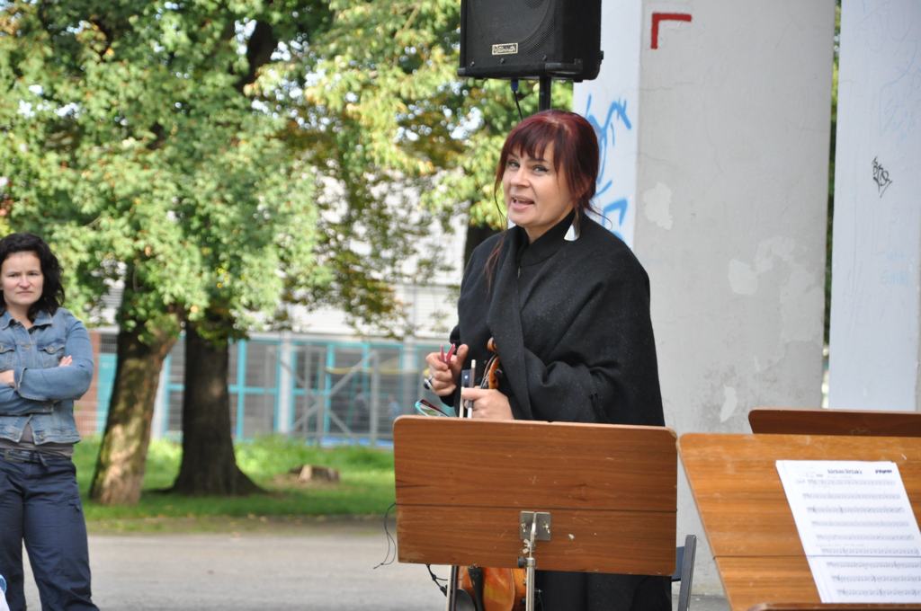 Wrzesień w parku. Koncert kwartetu smyczkowego