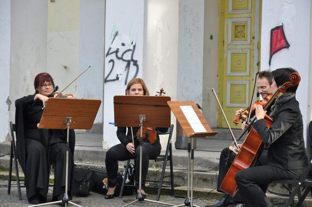 Wrzesień w parku. Koncert kwartetu smyczkowego