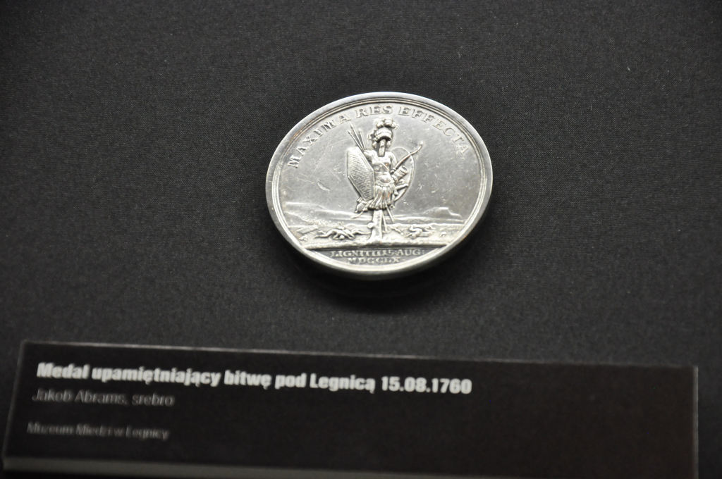 Medale legnickie w Muzeum Miedzi