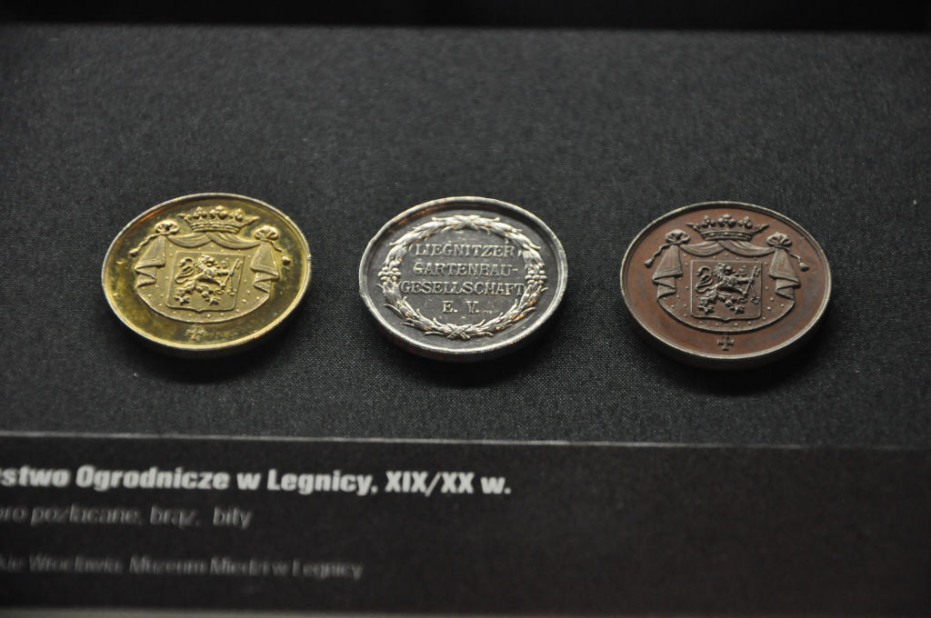 Medale legnickie w Muzeum Miedzi