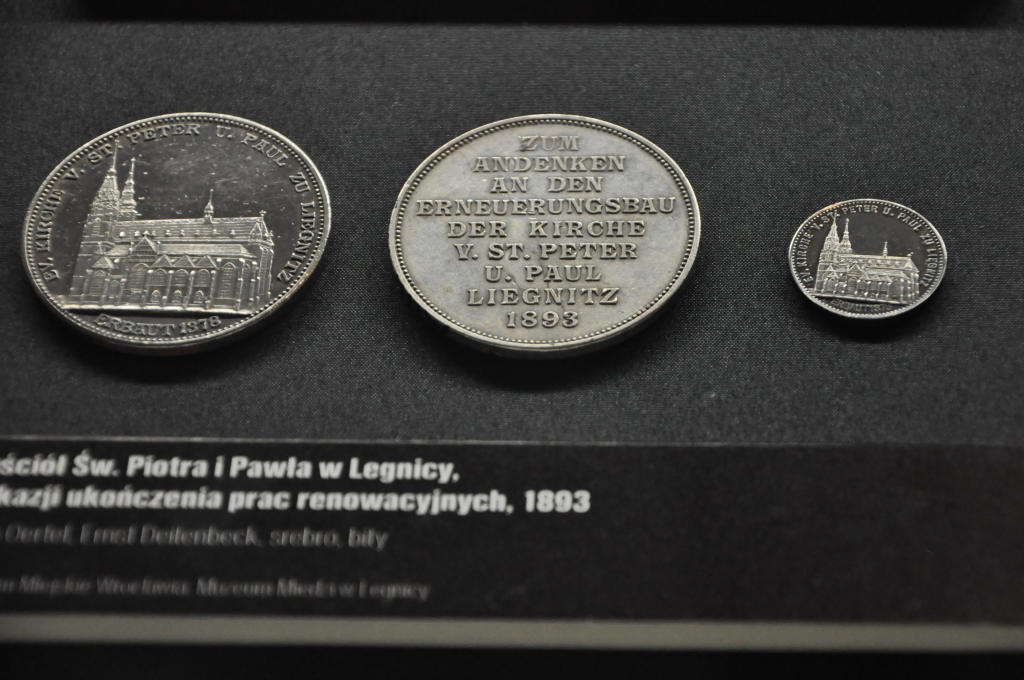Medale legnickie w Muzeum Miedzi