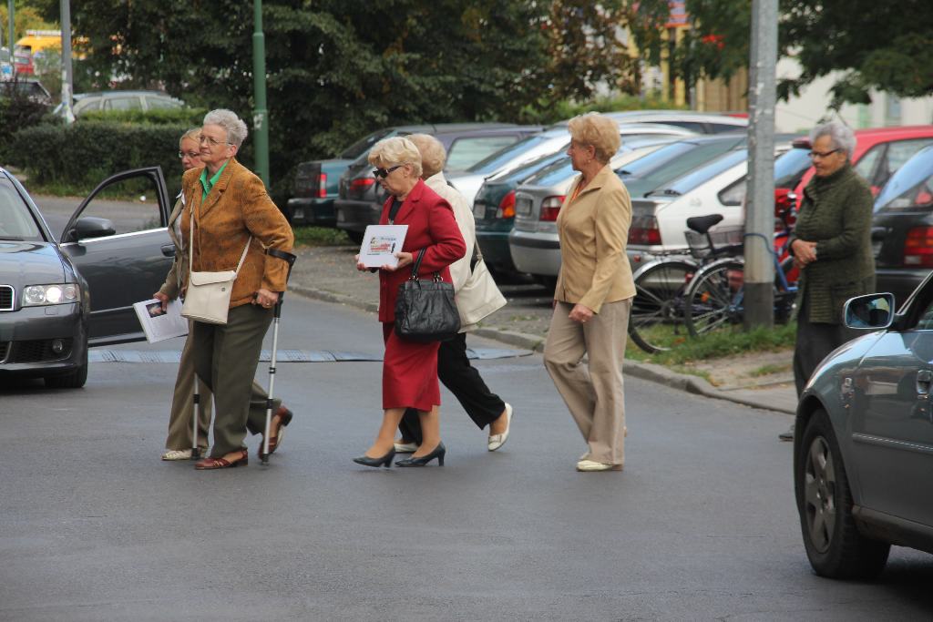 Koronka na ulicach Legnicy