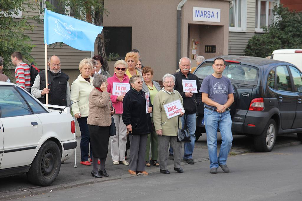 Koronka na ulicach Legnicy