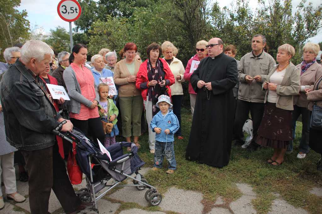 Koronka na ulicach Legnicy
