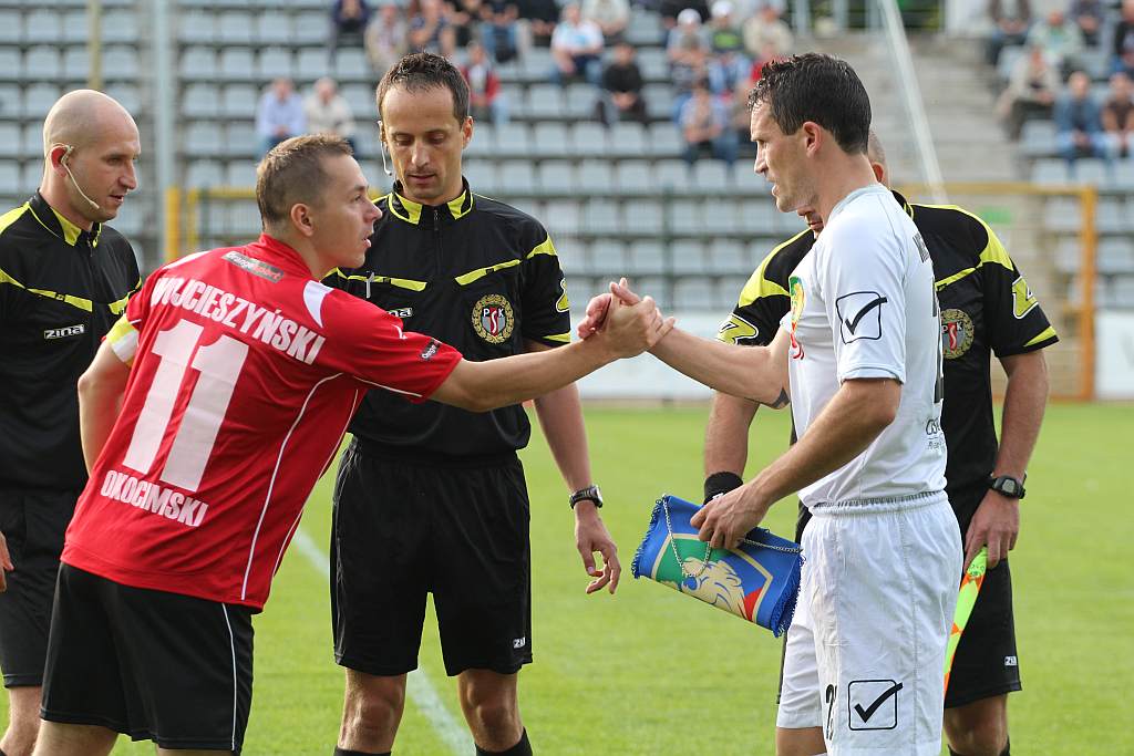 Miedź Legnica - Okocimski Brzesko 0-0