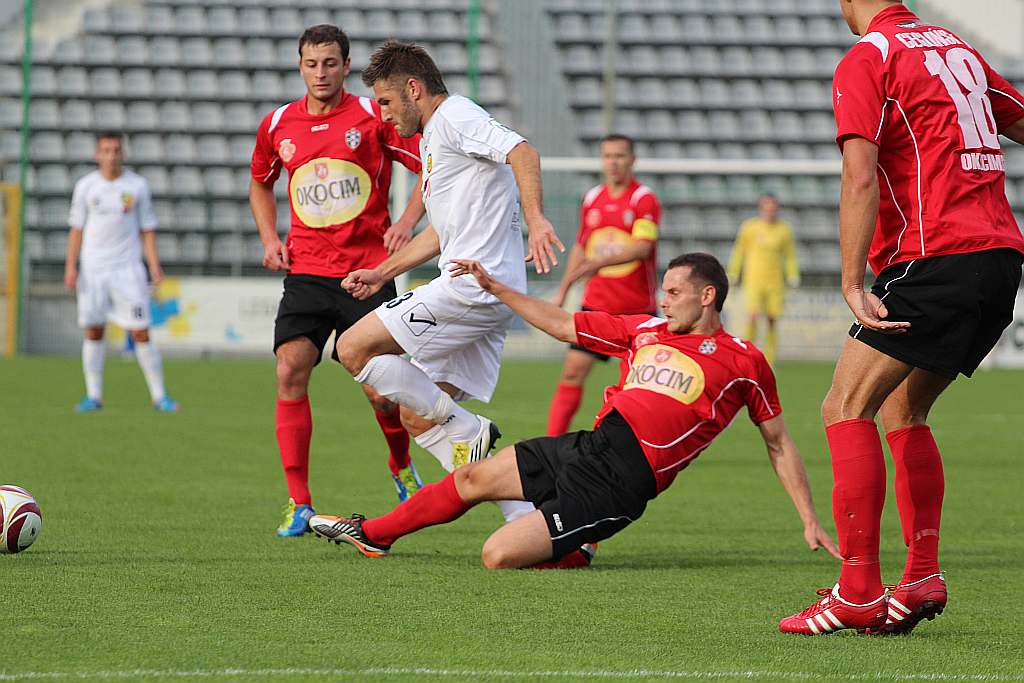 Miedź Legnica - Okocimski Brzesko 0-0