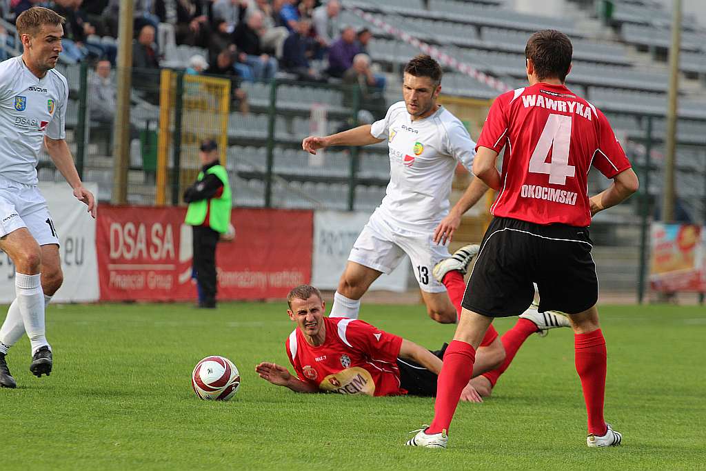 Miedź Legnica - Okocimski Brzesko 0-0