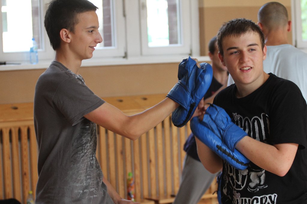 Israeli Krav Maga uczy podstaw samoobrony