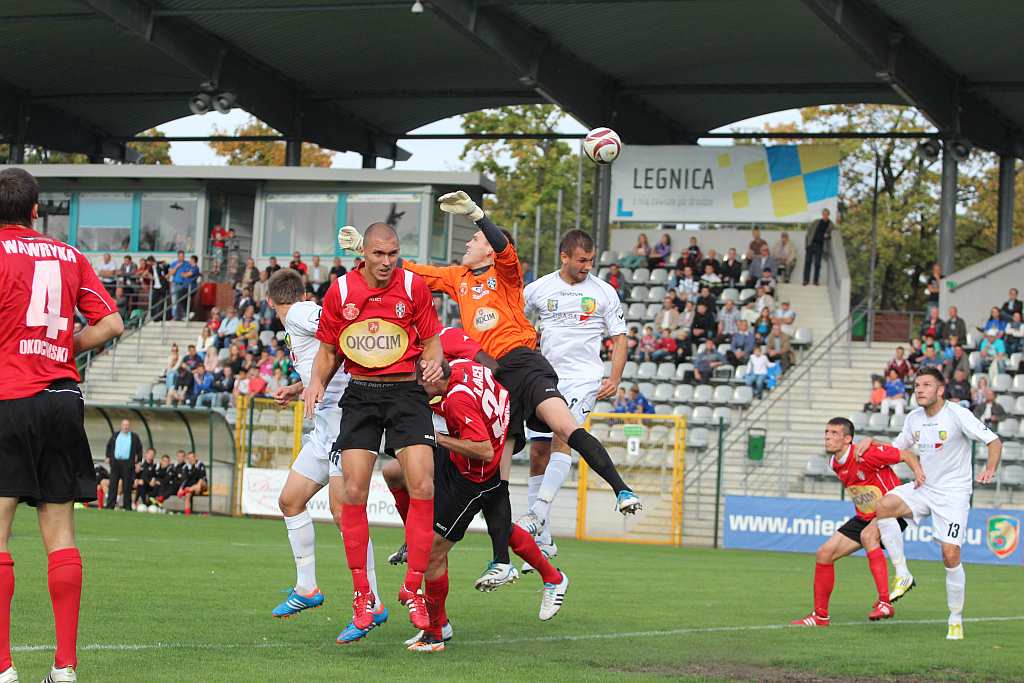 Miedź Legnica - Okocimski Brzesko 0-0