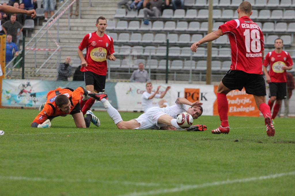 Miedź Legnica - Okocimski Brzesko 0-0