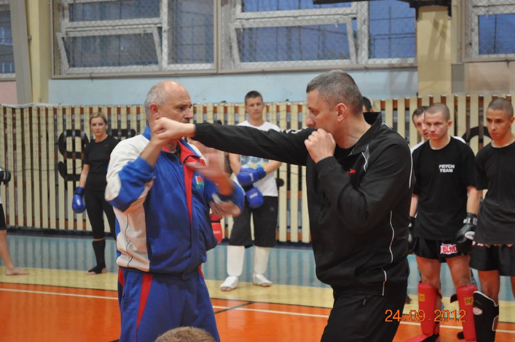 Trening z trenerem kadry Białorusi
