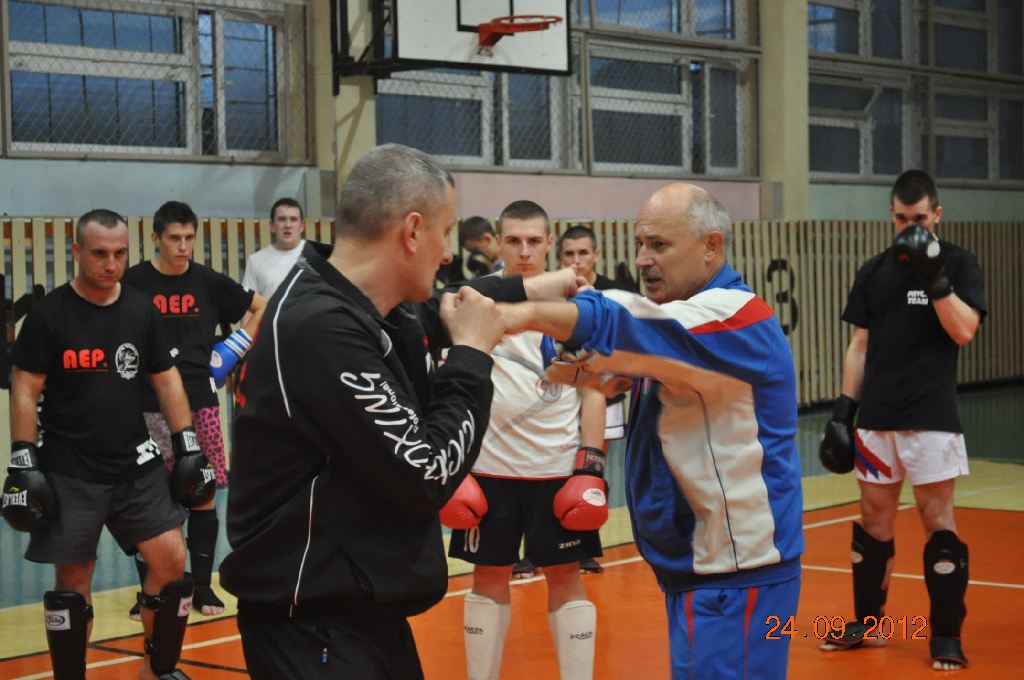 Trening z trenerem kadry Białorusi