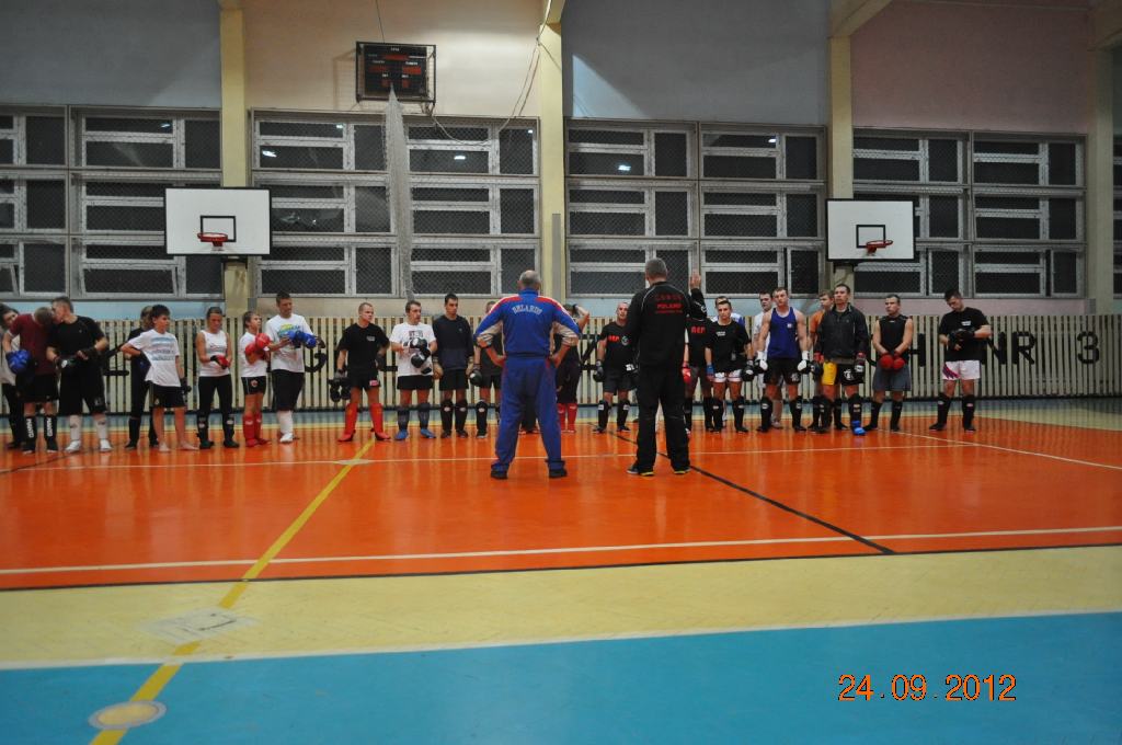 Trening z trenerem kadry Białorusi