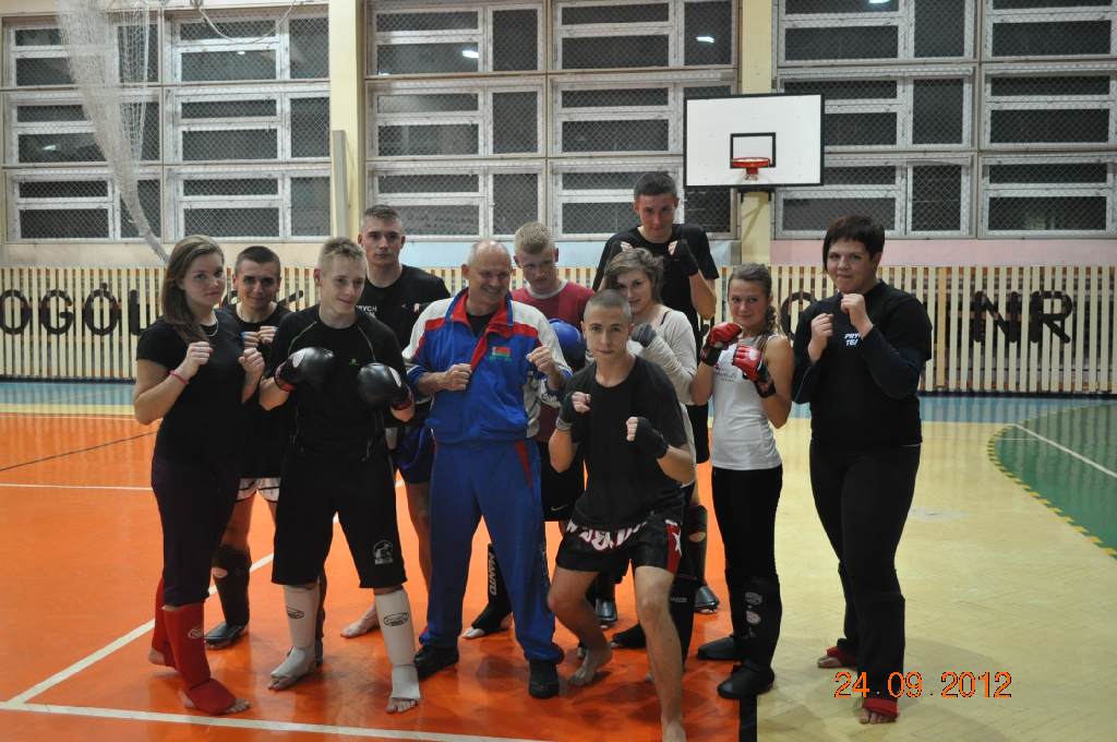 Trening z trenerem kadry Białorusi