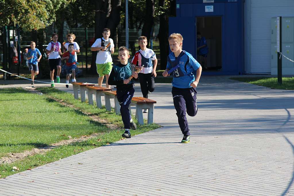 Sztafetowe Biegi Przełajowe cz1