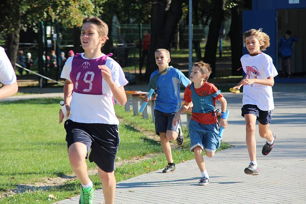 Sztafetowe Biegi Przełajowe cz1