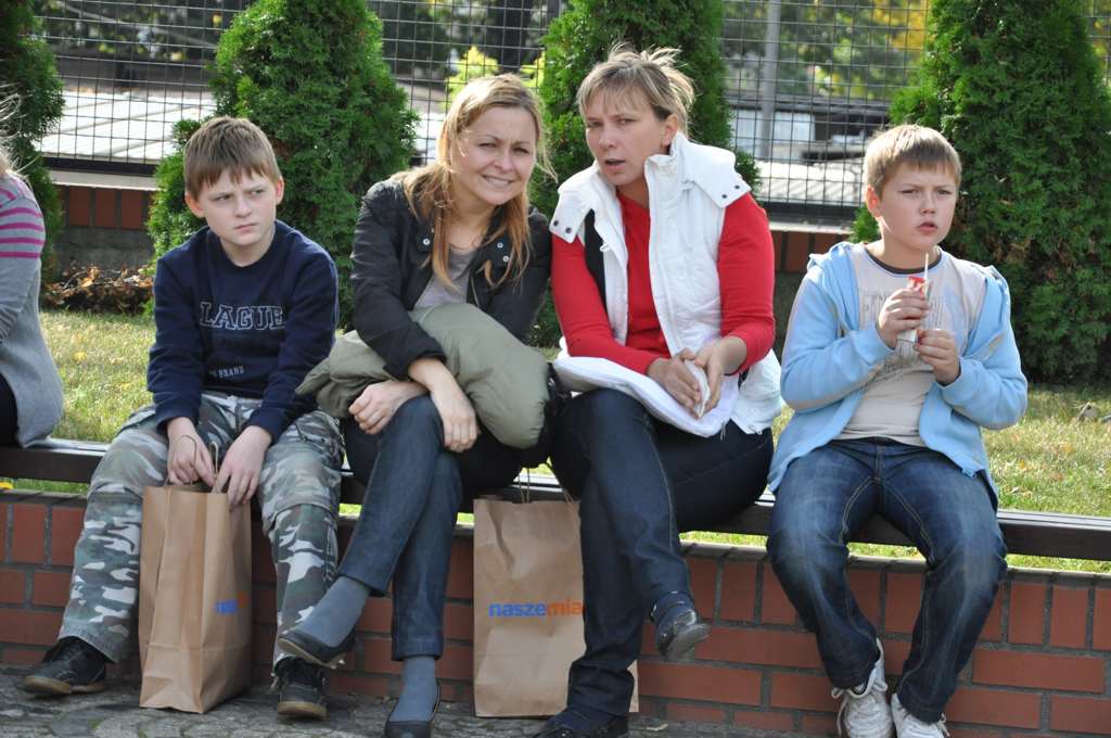 Piknik rodzinny na boisku Gimnazjum nr 4