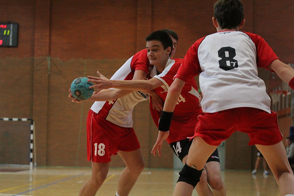 Młodzicy: MSPR Siódemka Legnica - SPR Chrobry I Głogów 26:26