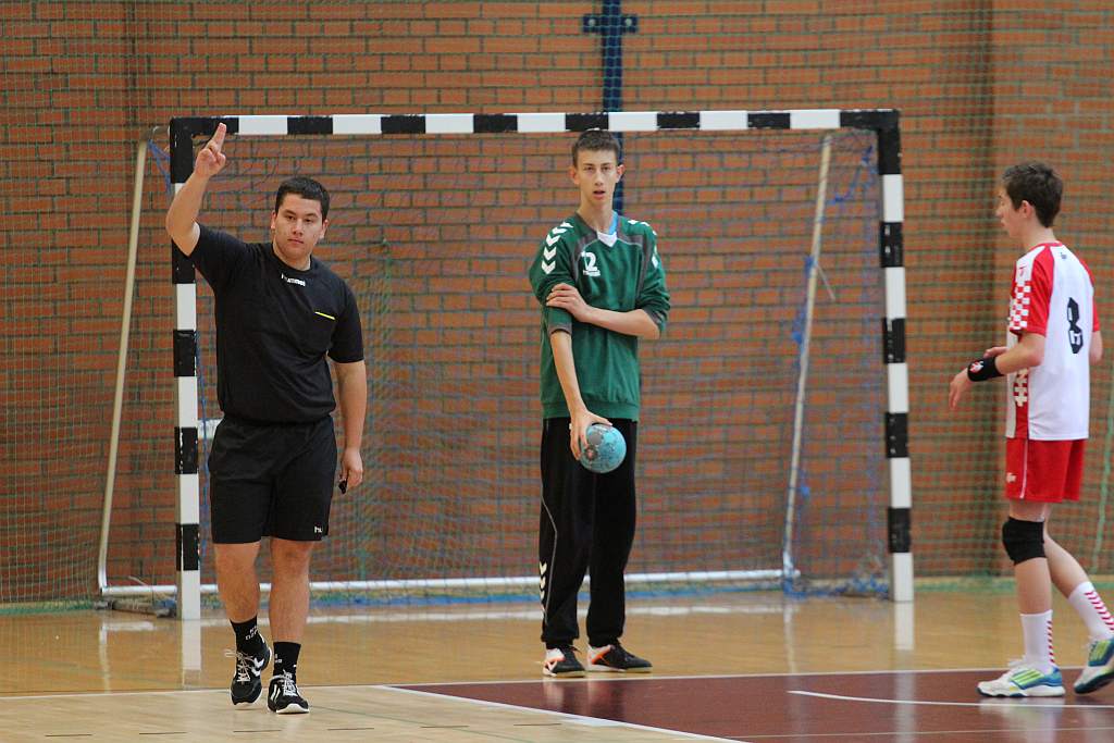 Młodzicy: MSPR Siódemka Legnica - SPR Chrobry I Głogów 26:26