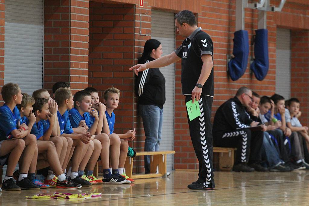 Chłopcy: MSPR Siódemka Legnica - SPR Chrobry Głogów 31:19