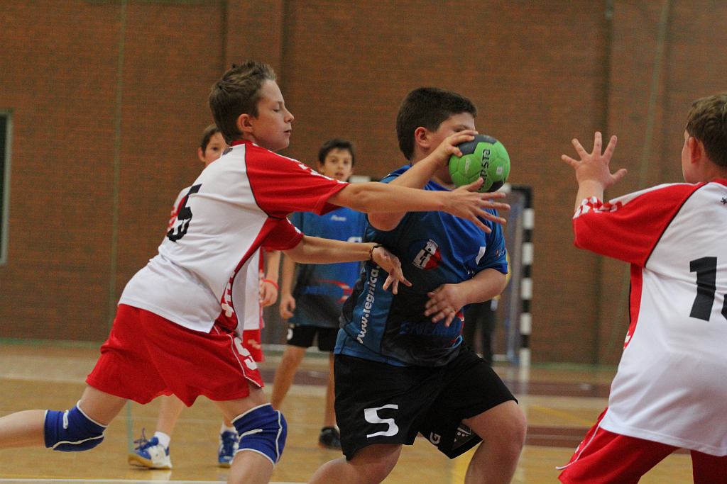 Chłopcy: MSPR Siódemka Legnica - SPR Chrobry Głogów 31:19
