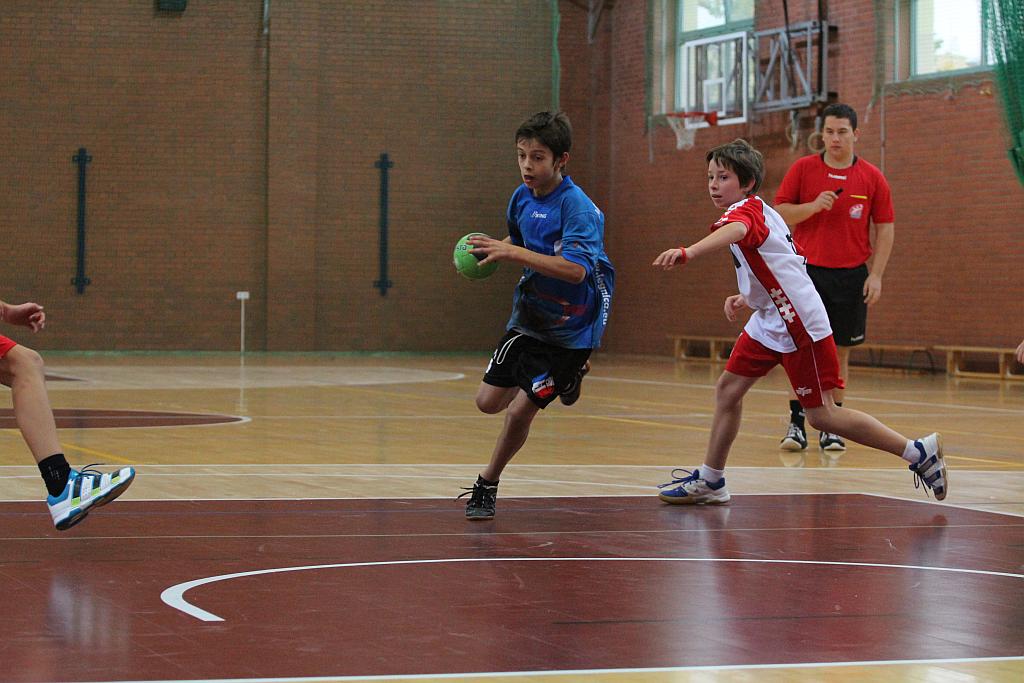 Chłopcy: MSPR Siódemka Legnica - SPR Chrobry Głogów 31:19