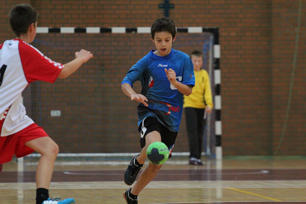 Chłopcy: MSPR Siódemka Legnica - SPR Chrobry Głogów 31:19