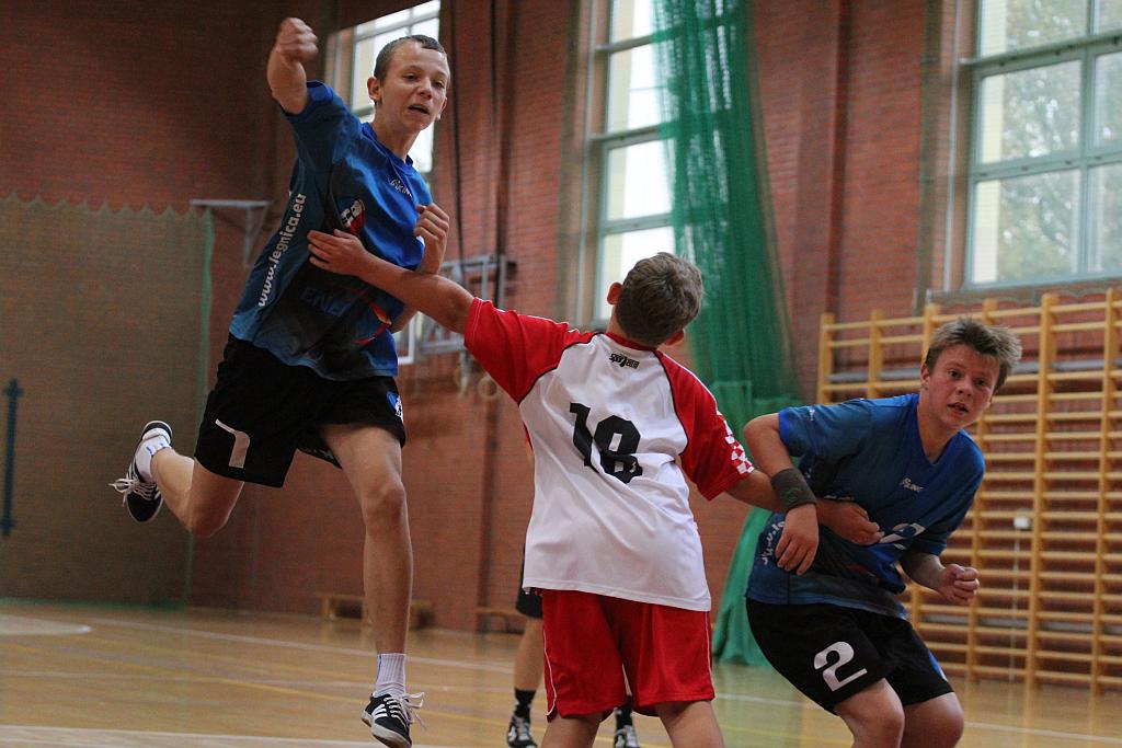 Chłopcy: MSPR Siódemka Legnica - SPR Chrobry Głogów 31:19