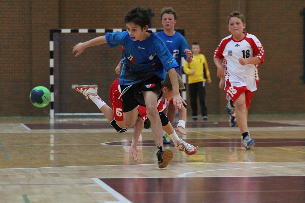 Chłopcy: MSPR Siódemka Legnica - SPR Chrobry Głogów 31:19