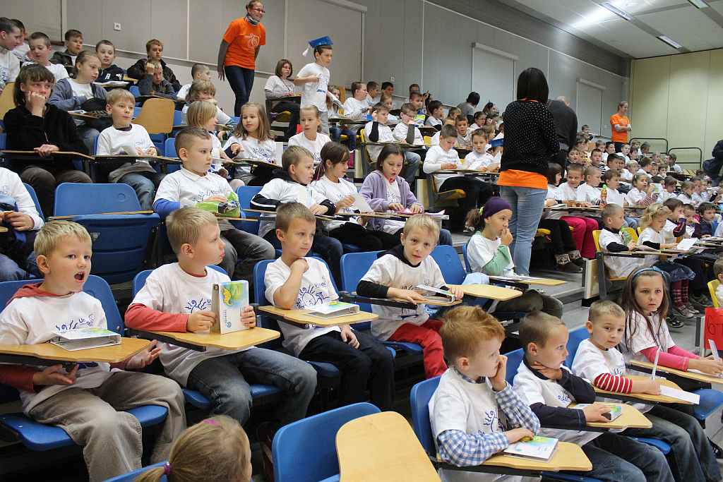 Mirosław Hermaszewski gościem UNIKIDS - Uniwersytetu Dziecięcego