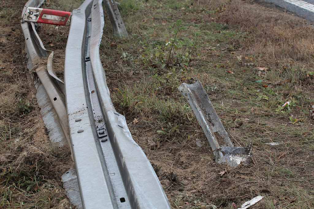 TIR zablokował autostradę