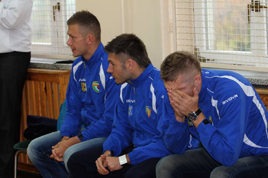 Piłkarze Miedzi w szkole