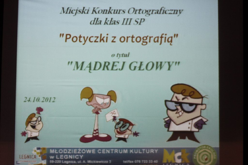 Potyczki z ortografią o tytuł Mądrej Głowy