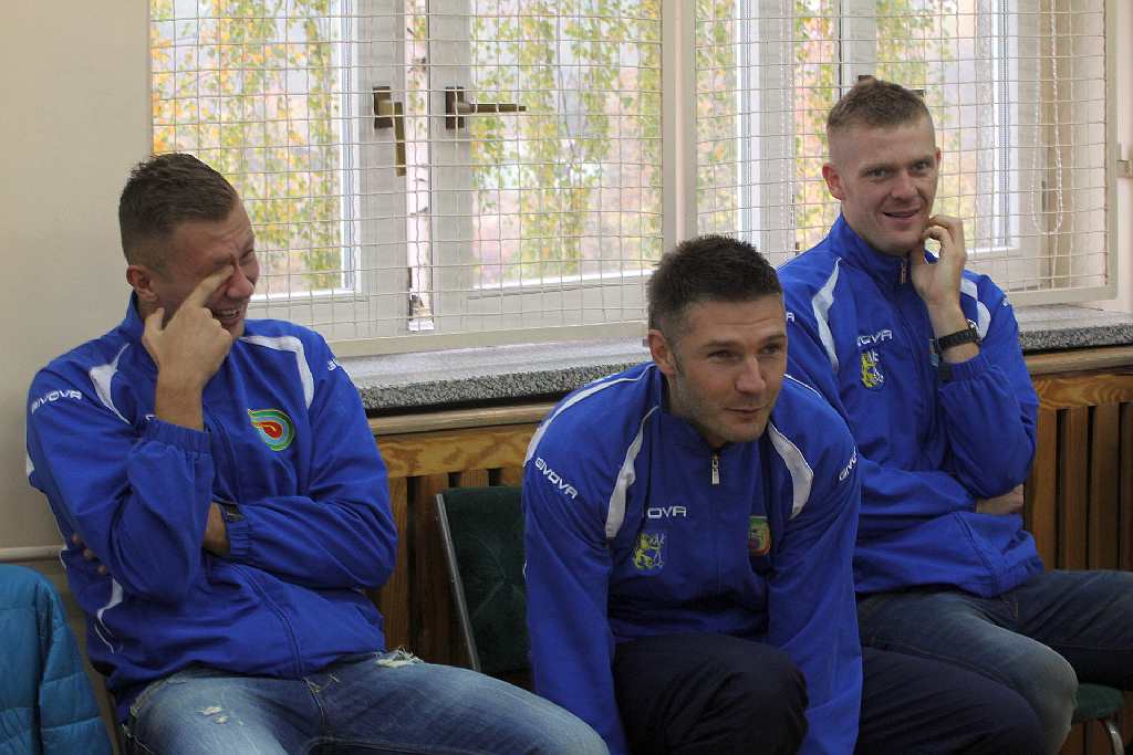 Piłkarze Miedzi w szkole