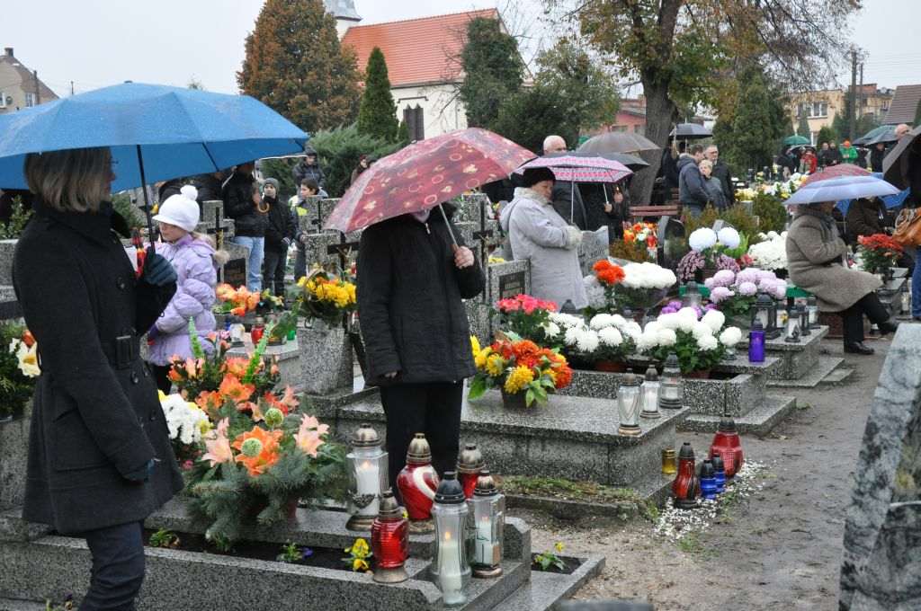Prochowice - uroczystości Wszystkich Świętych