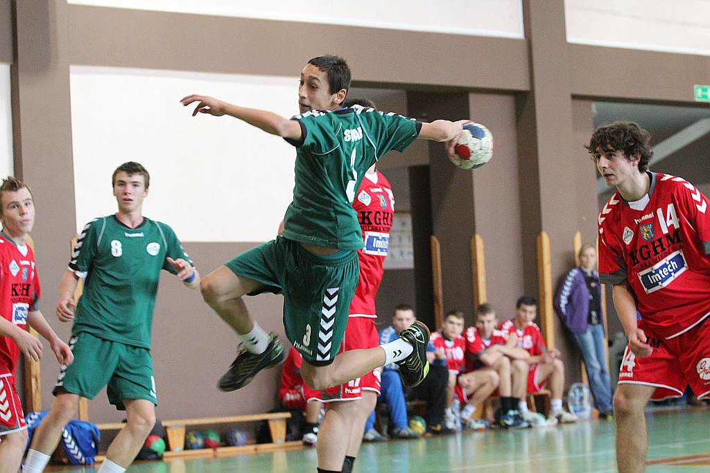 Juniorzy młodsi: MSPR Siódemka I Legnica – MSPR Siódemka II Legnica 37:27