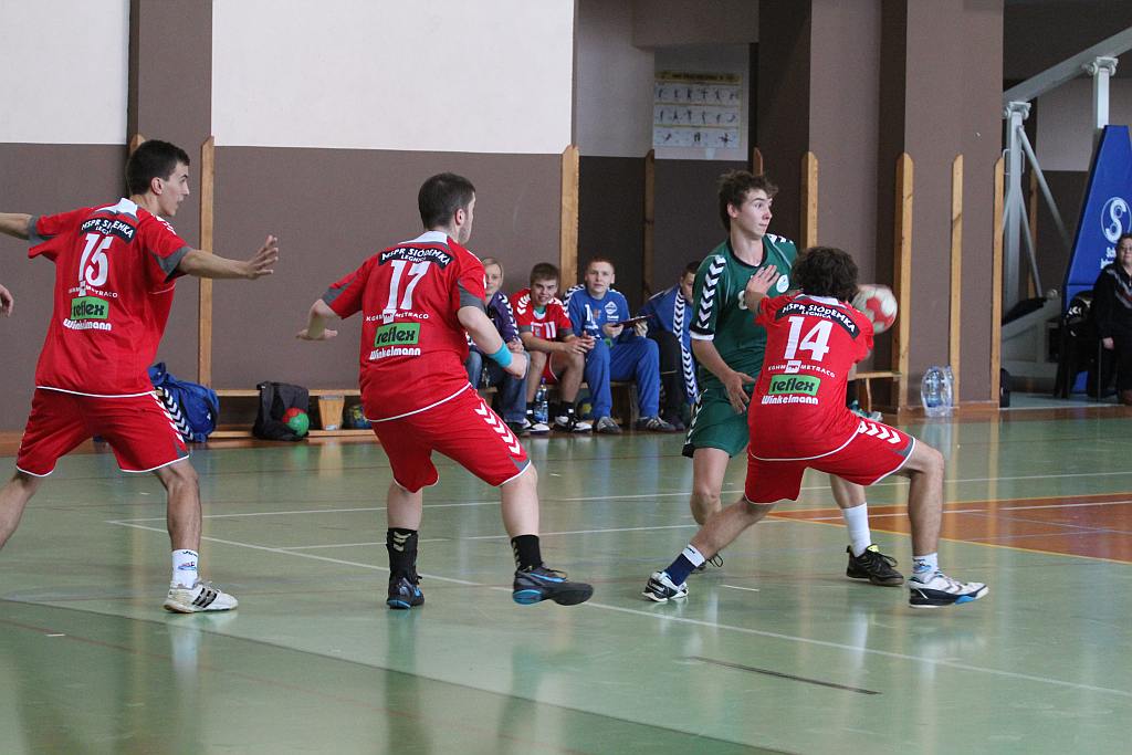 Juniorzy młodsi: MSPR Siódemka I Legnica – MSPR Siódemka II Legnica 37:27