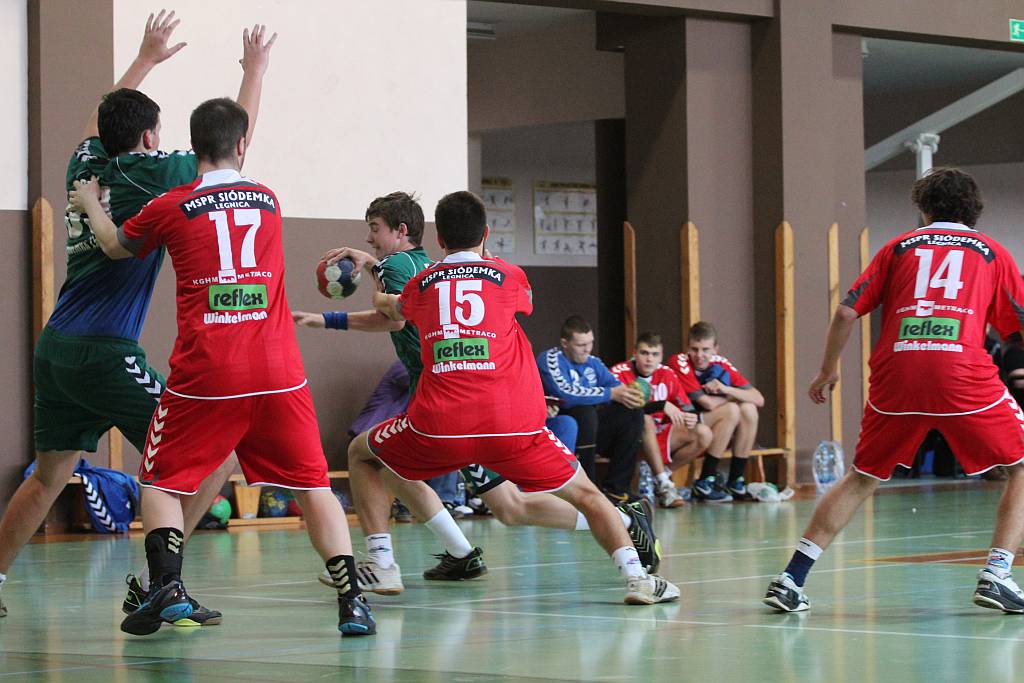 Juniorzy młodsi: MSPR Siódemka I Legnica – MSPR Siódemka II Legnica 37:27